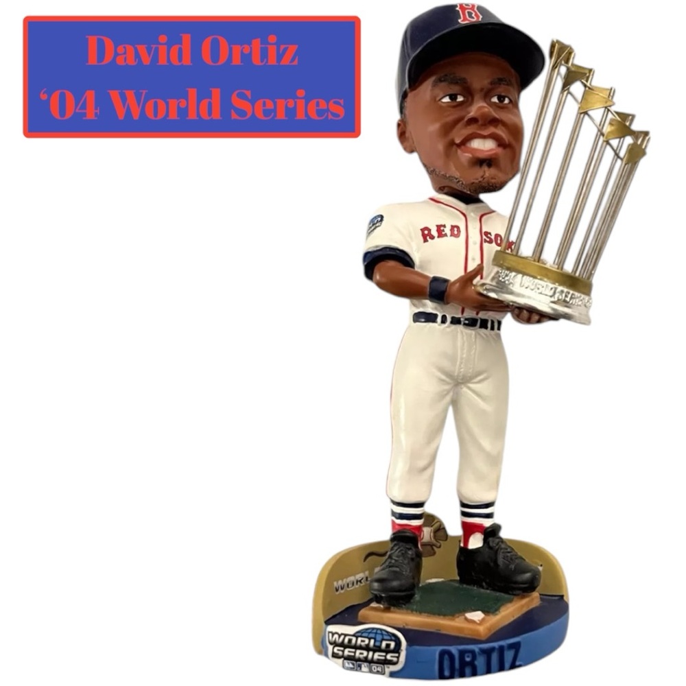 DAVID ORTIZ Bobblehead Boston Red Sox 2004 World Series Champions Big Papi MLB